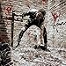 Fantech 86PCS Halloween Party Indoor Decorations, Halloween Window Stickers Clings Decals Horror Bloody Handprints＆Footprints Stickers Halloween Decor Vampire Zombie & Horror Bathroom Party Decorat