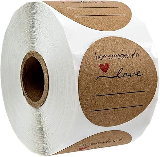 Rollo De 500 Pegatinas Navideñas – Etiquetas Autoadhesivas Cuadradas Para Regalos, Decoración Y Manualidades