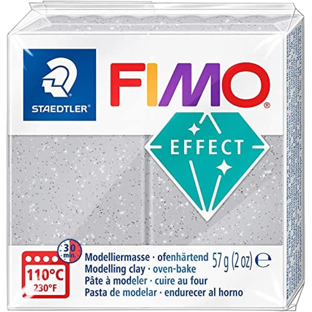 Fimo Effect Soft - 56 g, Silver 812