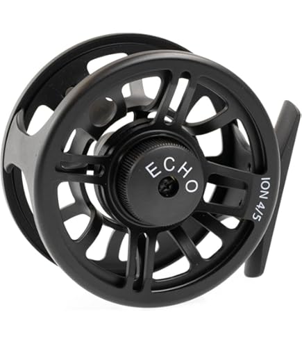 Amazon.com : Echo Bravo Lite Reel #4/5 Black : Fishing Equipment