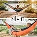 Nature's Hangout XL Hammock Straps - 10 feet (20 ft, 32 Loops Total). Longest, Strongest & Most Versatile. Quick Easy Setup for All Hammocks. Lightweight & Tree Friendly. No Stretch Polyester Black