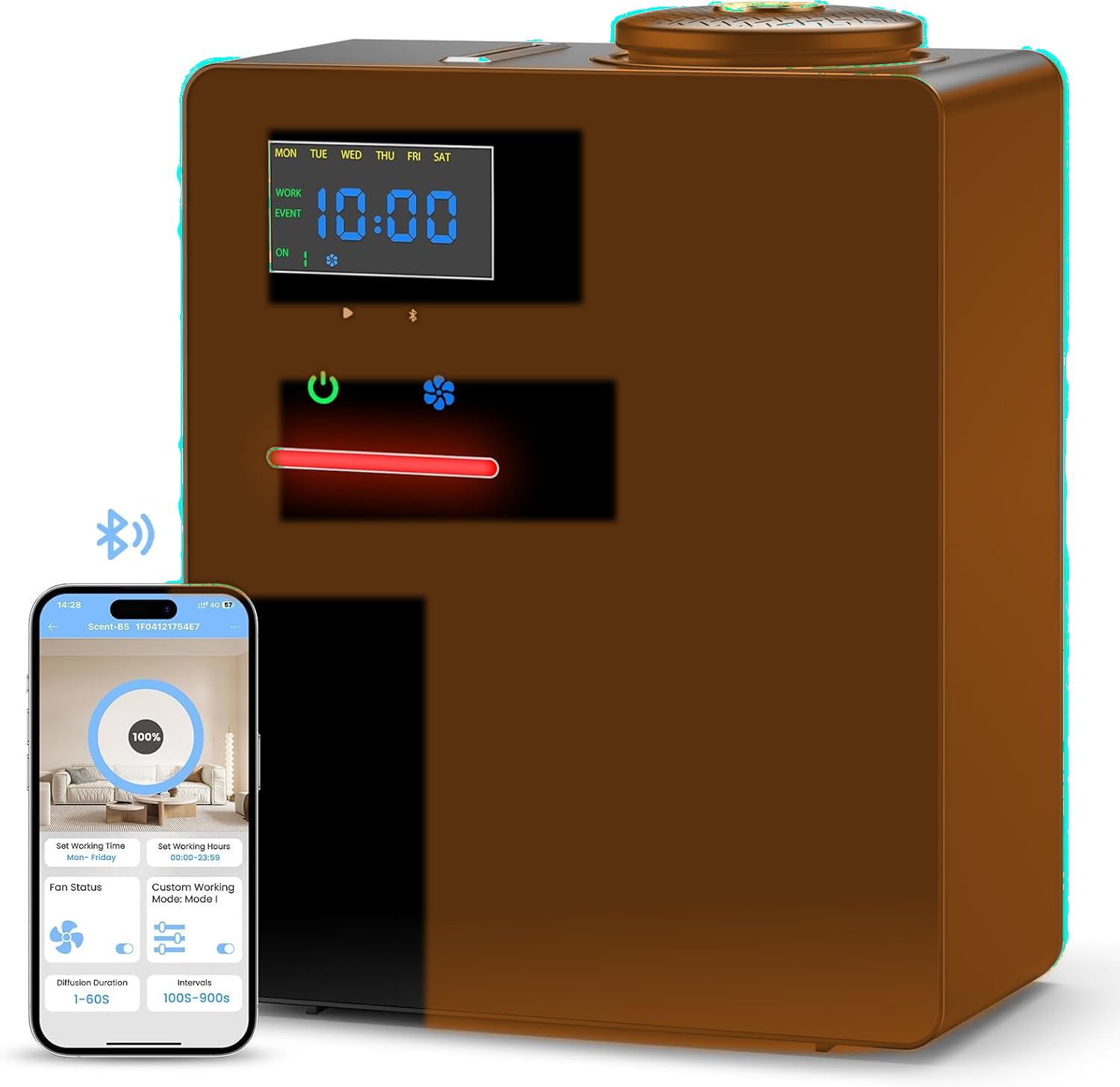 Photo 1 of Waterless Essential Oil Diffuser 5000 Sq.Ft White