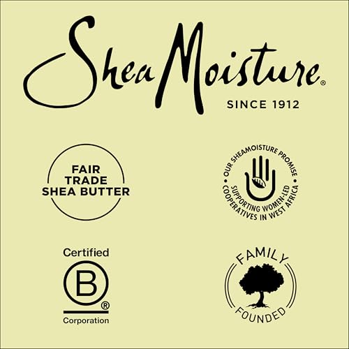 SHEAMOISTURE LEAVE IN CONDITIONER JAMAICAN BLACK CASTOR OIL CONDITIONER FOR HAIR TO SOFTEN AND DETANGLE HAIR 20 OZ