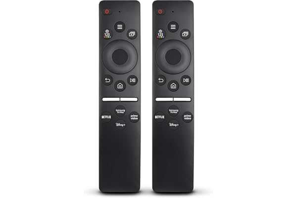 (Pack of 2) Universal Remote Control for Samsung TV Remotes Control Replacement Solar Series 8 LED LCD QLED Frame 4K 8K UHD H