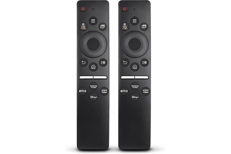(Pack of 2) Universal Remote Control for Samsung TV Remotes Control Replacement Solar Series 8 LED LCD QLED Frame 4K 8K UHD H