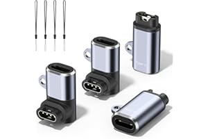 USB C to Garmin Watch Charger Adapter for Garmin Vivoactive 5 4 3, epix Pro Gen 2, Fenix 7S Pro/7X Pro /7 Pro, Forerunner 255