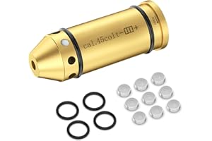 Gobxld Laser Training Cartridge for 45colt Dry Fire Training System Dry Fire Practice and Shooting Training