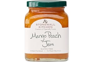 Stonewall Kitchen Mango Peach Jam, 12 Ounces