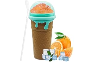 RAUMAXE Slushy Cup Slushy Maker Cup UPGRADE 500ML Frozen Magic Cup Large Capacity Cooling Maker Cup Freeze Mug Milkshake Smoothie Mug