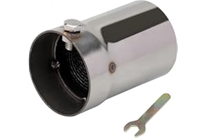 DgNeLai Motorcycle DB Killer 51mm Universal Exhaust Muffler Silencer Baffle Removable Noise Eliminator