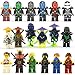18 Minifigures lot Cole Lloyd Kai Nya Zane Ghost Lego Compatible