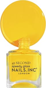 Nails.INC 45 Second Speedy Gloss Wishing On Waterloo Yellow 14 ml view 4