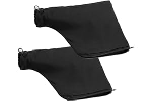 2-Pack of Dust Collection Bags with Zipper and Wired Adjustable Stand, Compatible with Miter Saw 255 Model, Tank Belt Sander,
