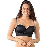 Leonisa Splendid – Underwire Longline No Pads Bra - Anti-Slip Strapless Lace Bras for Women