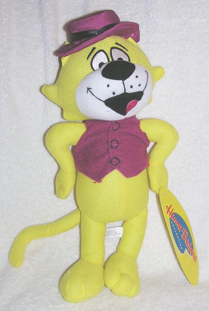 Amazon Com Hanna Barbera 15 Stuffed Top Cat Doll Toys Games
