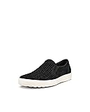 ECCO Men's Soft 7 Woven Slip on 2.0 Sneaker, Black