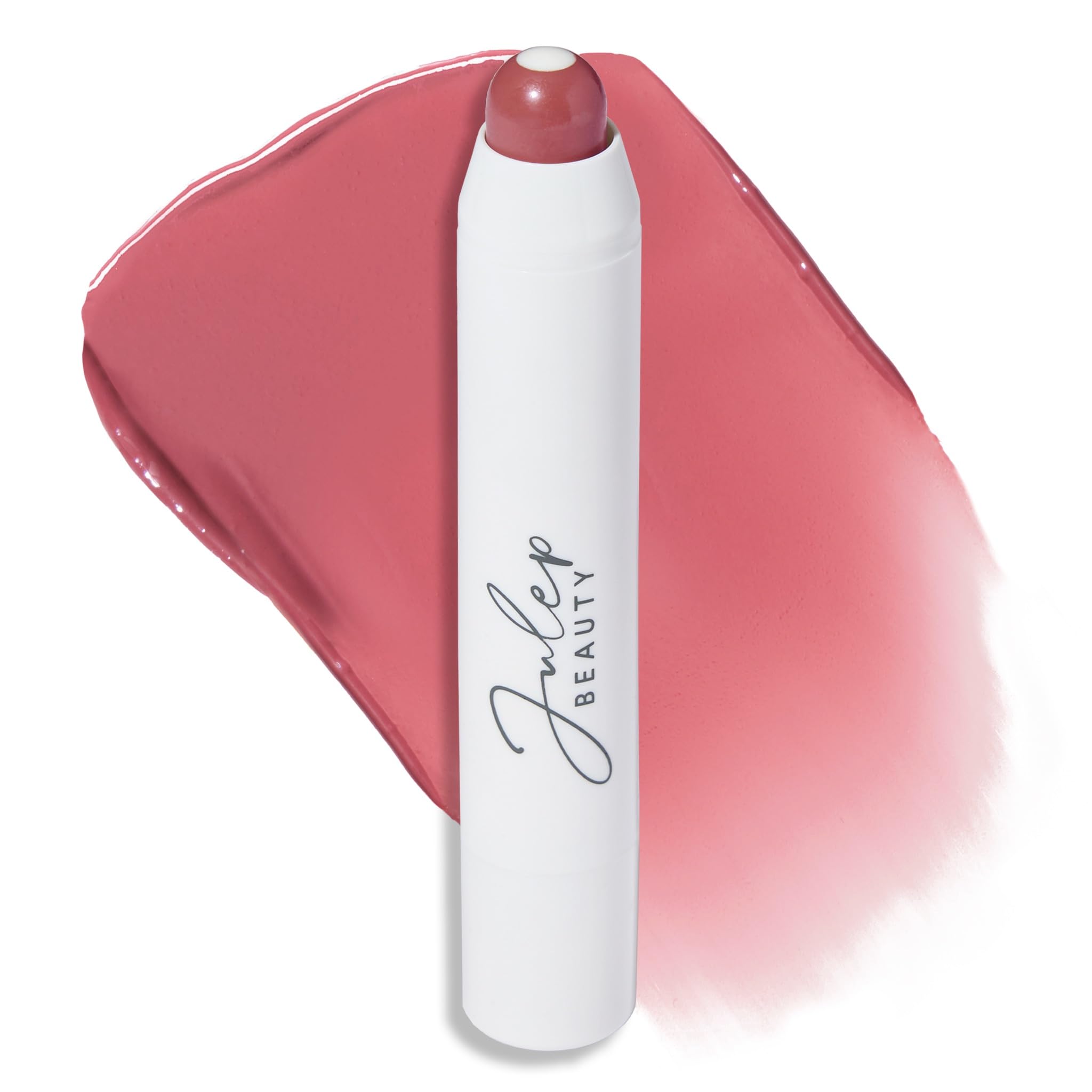 Julep It's Balm Full Coverage Lip Crayon (Canyon Rose) Hydrating, Nourishing Lip Colour - Smooth, Highly Pigmented, Semi-Gloss Finish - Buildable Lipstick with Nourishing Vitamin E Lip Balm Core