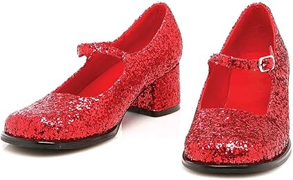 amazon red glitter shoes