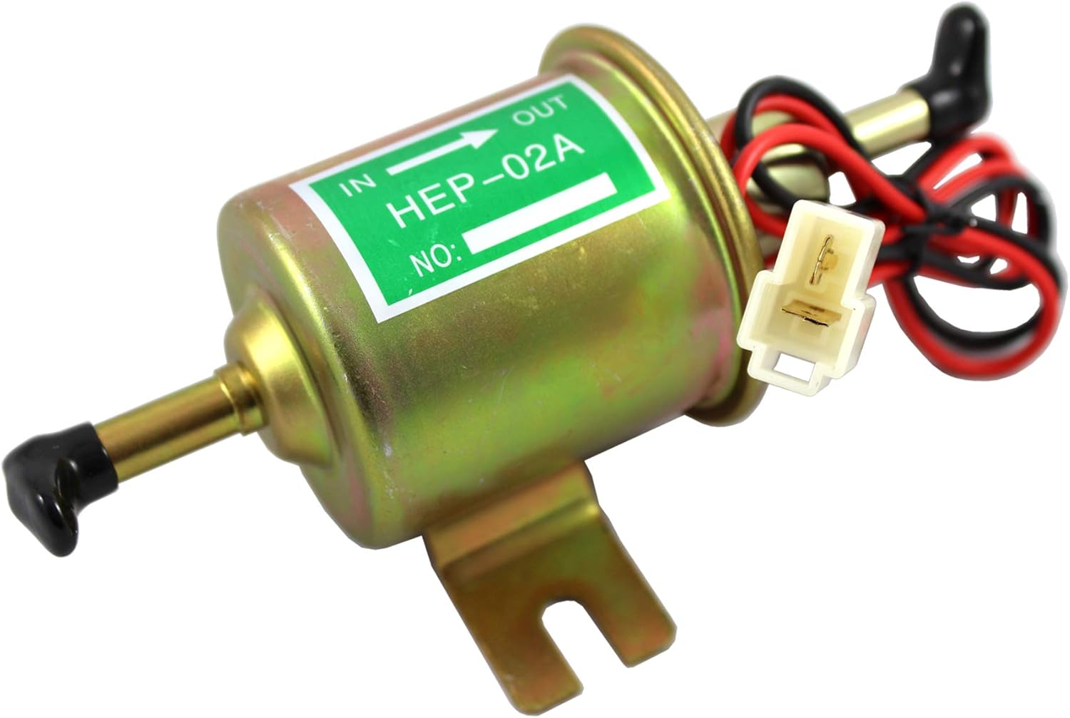 JDMSPEED Universal 12V Heavy Duty Electric Fuel Pump Metal Solid Petrol 12 Volts: Home Improvement