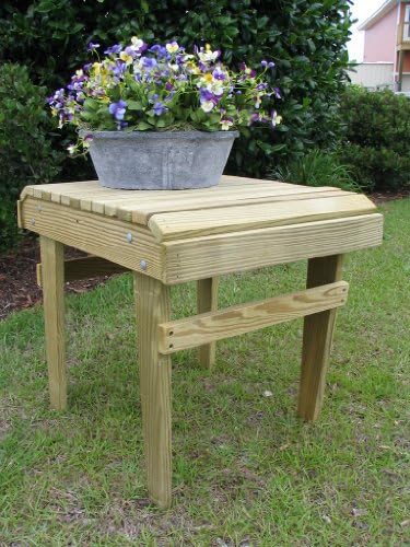 Weathercraft Designers Choice Yellow Pine Side Table - Natural Finish