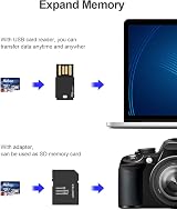 Netac 256GB microSDXC Card UHS-I C10 U3 A1 V30 100MB/s 30MB/s view 3