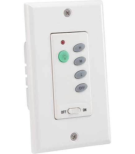 Hunter 27182 Fan/Light Dual Slide Fan/Light Control, Off White