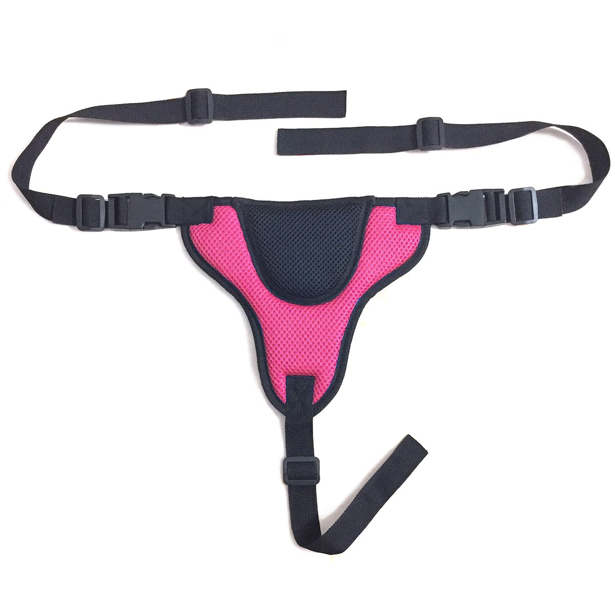 ZARPMA Baby Safety Belt with Guarding Pad,3 Point Safety Harness for Kid Infant Safe Strap for IKEA ANTILOP High Chair (Pink)