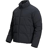 Pioneer Camp Men’s Winter Coats Down Puffer Jacket Men Waterproof Lightweight Windproof Puffy Quilted Bubble Coat Casual