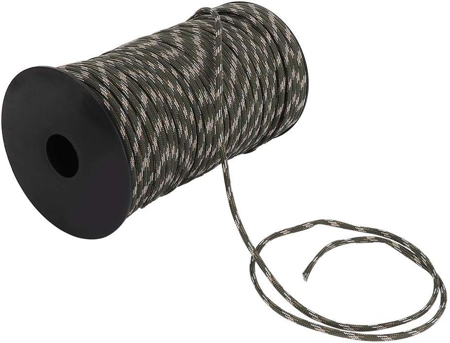 Bnineteenteam Climbing Rope Home Fire Emergency Escape Rope Multifunctional Cord Safety Rope for Hiking Caving Camping Engineering Protection(Forest Camouflage) : Sports & Outdoors