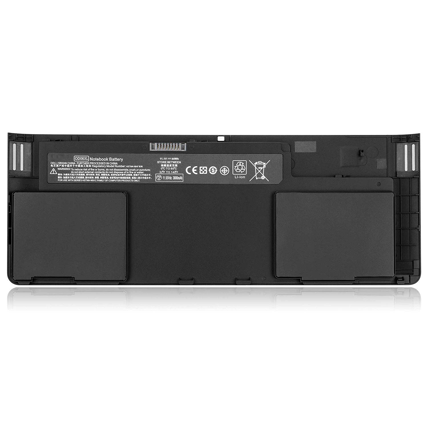 OD06XL 698943-001 HSTNN-IB4F HSTNN-W91C 698750-171 H6L25AA H6L25UT Laptop Battery Replacement for HP EliteBook Revolve 810 G1 Tablet HP EliteBook Revolve 810 Tablet (11.1V 44Wh)