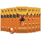 Belmio Lungo Delicato Espresso Coffee Pods, Light Roast | Mild &amp; Aromatic, Nespresso Original Line Compatible, 10 Count (Pack of 10)