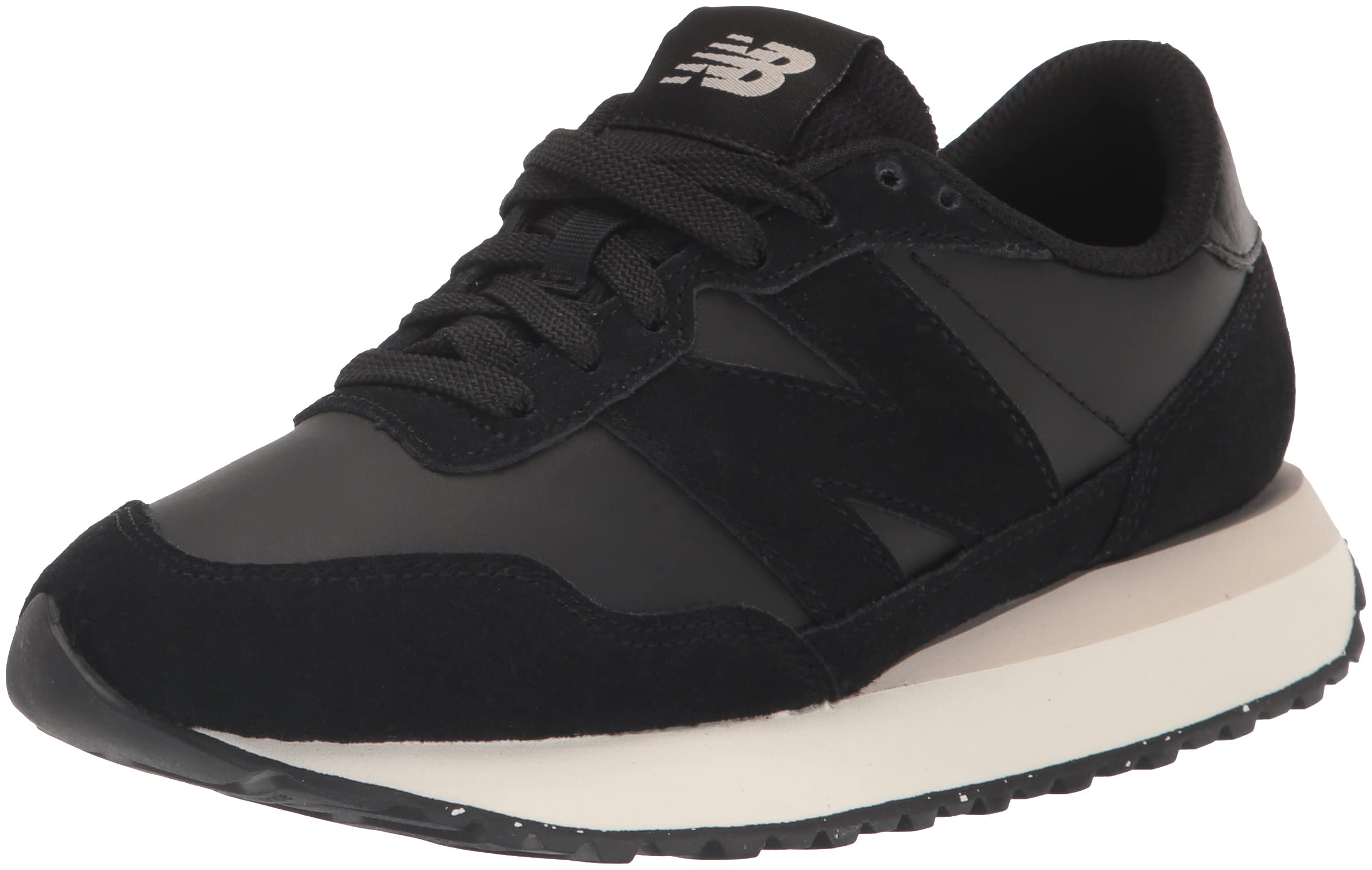 New Balance Men's 237 V1 Sneaker, Black/Moonbeam, 4 Image