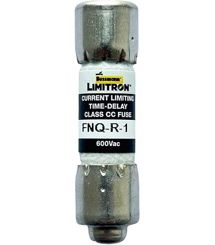 Eaton Bussmann FNQ-R-1 Class CC Fuse, FNQ, Time-delay, Dual