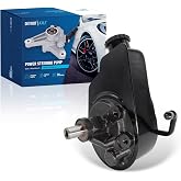 Detroit Axle - Power Steering Pump for 1999-2006 Chevrolet Silverado 1500 | Avalanche GMC Sierra 1500 Tahoe C1500 K1500 Yukon Cadillac Escalade, Power Steering Pump with Reservoir Replacement