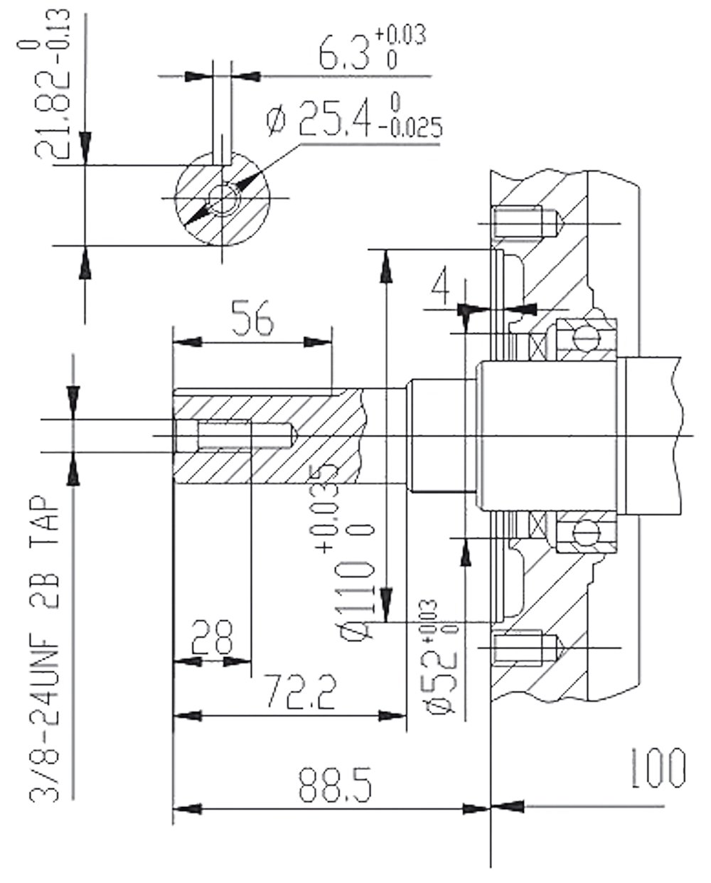 Lifan 188f. Чертёж двигателя лифан 15 л с. Шпонка вала двигателя лифан. Размер вала двигателя лифан 15. Диаметр вала двигателя лифан.