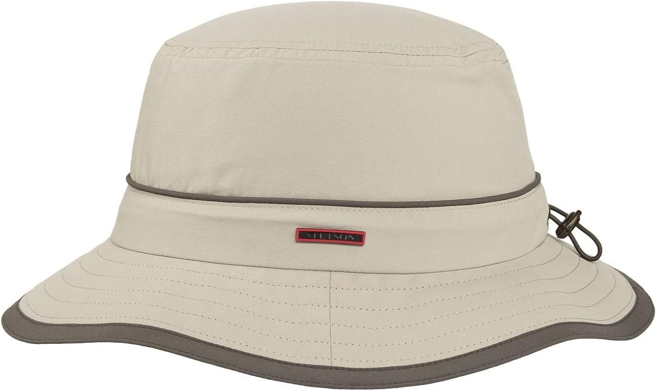 Stetson Kettering Cappello Outdoor Donna/Uomo Tesa Larga da Pescatore  Resistente alle intemperie con pistagna Estate/Inverno lencicol Uomo Moda