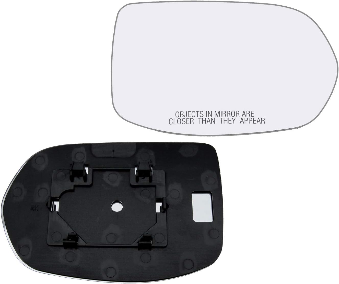 New Replacement Passenger Side Mirror Glass W Backing Compatible With 2012 2016 Honda Cr V 2016