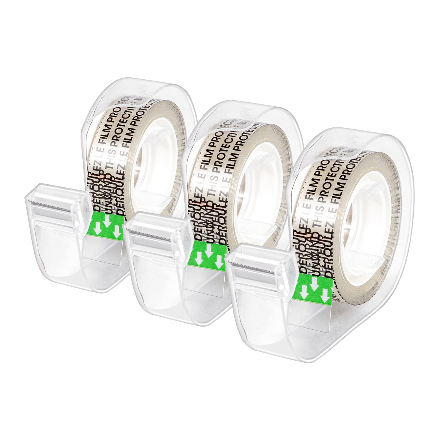 Amazon Basics Double Sided Tape With Dispenser 1 2 X 7 Yds 3 Pack Buy Online In Guernsey At Guernsey Desertcart Com Productid