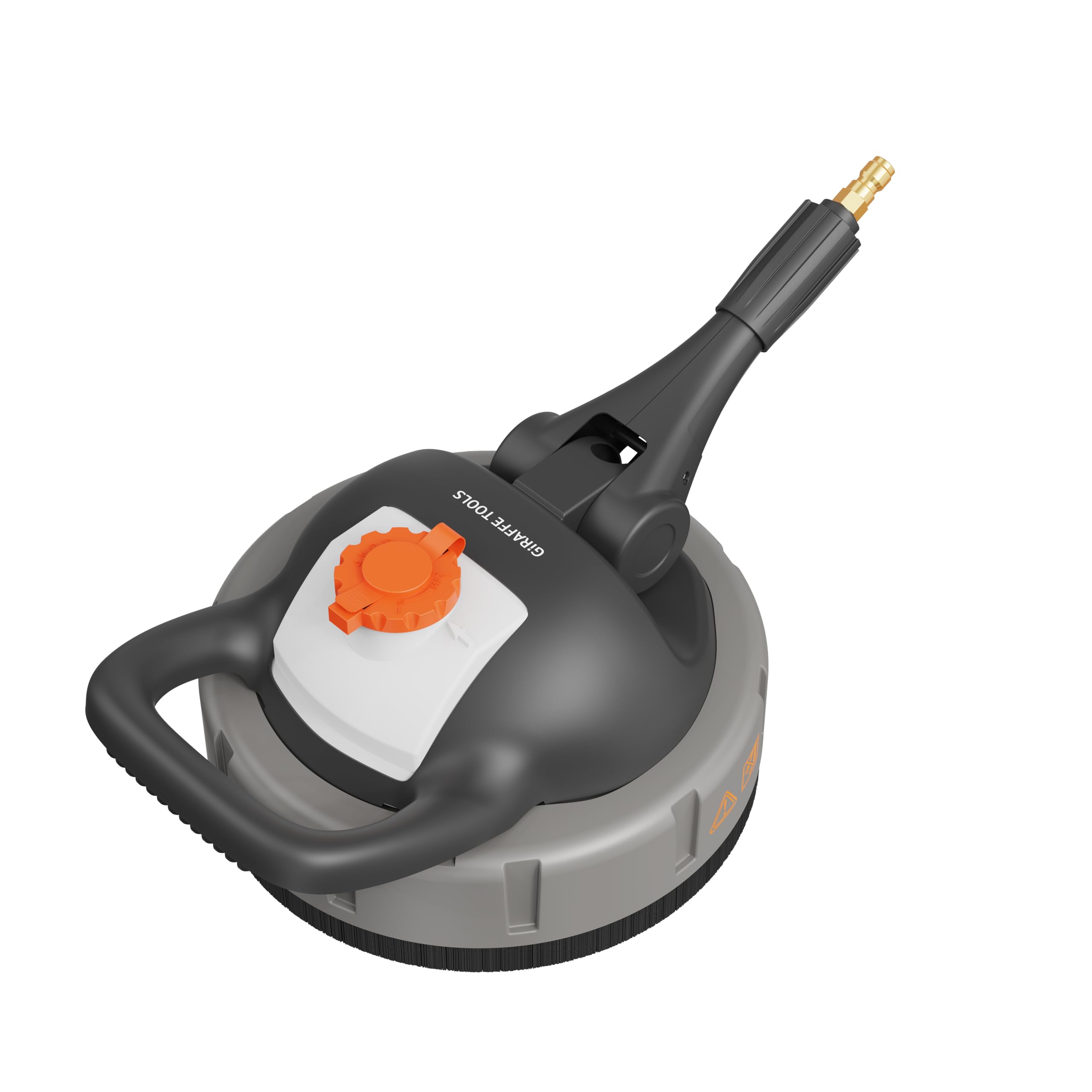 Photo 1 of Giraffe Tools Pressure Washer Surface Cleaner-3200 PSI Max, 9", 1/4" Quick-Connect, Ideal Surface Cleaner for Pressure Washer Attachment for Terraces, Lanes, and Sidewalks