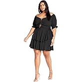 City Chic Womens Dress - Nia