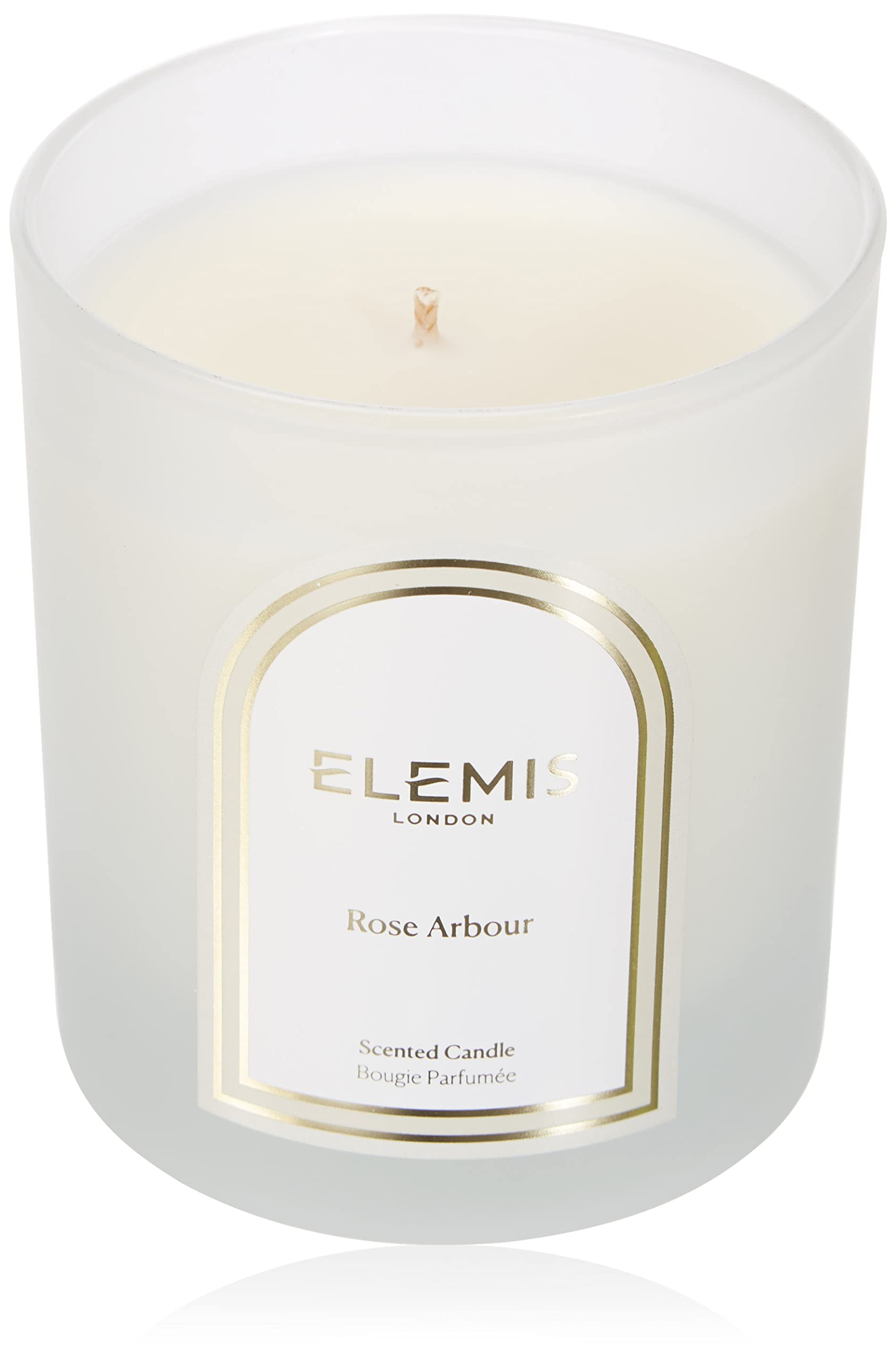ELEMIS Rose Arbour Candle, Limited Edition Luxury Wick to Warm, Sooth and Relax, Rose-Infused, Hand-Poured Candle with a Floral, Festive Scent, Luxury Gifts for Christmas, 200g