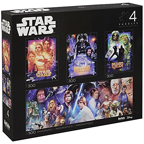 Star Wars - Collector's Edition 4-in-1 Jigsaw Puzzle Multipack