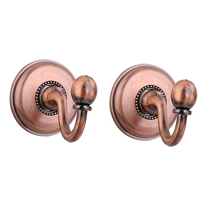 wiBille 1 Paar Vintage Haken Home Vorhänge Badezimmer Vorhang Haken