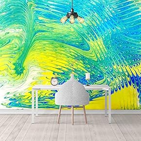 Wall Mural Beautiful Watercolor Painting Removable Self-Adhesive Large Wallpaper - 66x96 inches