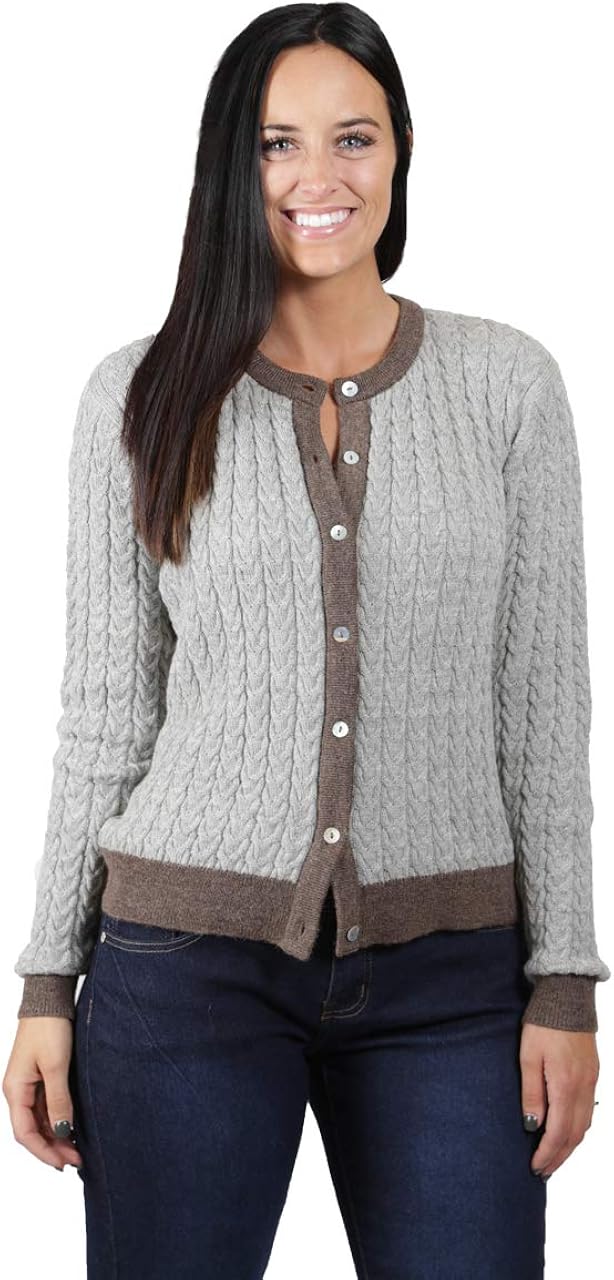 baby alpaca cardigan