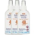 Safe Sea Jellyfish Sting-Blocking Sunscreen, SPF 40 Spray 4 Fl oz, Waterproof, Biodegradable, Coral Reef-Safe – Body and Face Sunscreen, Anti-Jellyfish and Sea-Lice sting protection (3 pack)