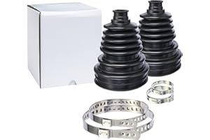 HILAKE CV Axle Boot Repair Kit for Replacement Universal Upgraded Silicone Constant Velocity Boot Set Shaft Size 19mm-24mm (P