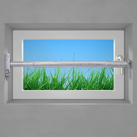 Barra Antintrusione Per Finestre E Porte 1000 1700 Mm Amazon It Giardino E Giardinaggio
