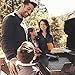 The Rolls Royce of Grill Brushes - New & Improved - Stainless Steel BBQ Grill Brush by USA Kitchen Elite - Durable Steel Handle - Double Scraper for Grilling Enthusiasts!