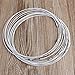 So Beauty 20pc DIY Jewelry Making Steel Wire Choker Collar Necklace Cords, Silver